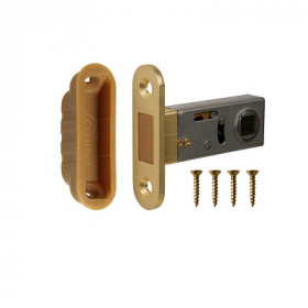 Защелка врезная PUNTO ML50-8 SSG-39 сатинированное золото