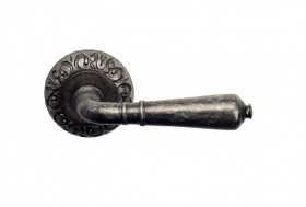 Ручка дверная Venezia VIGNOLE D4 античное серебро