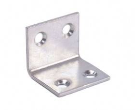 Уголок мебельный СКОБИС 25 25x25x30x2 цинк белый