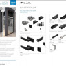 Комплект для раcпашных дверей ARMADILLO SWD.Scope.SET
