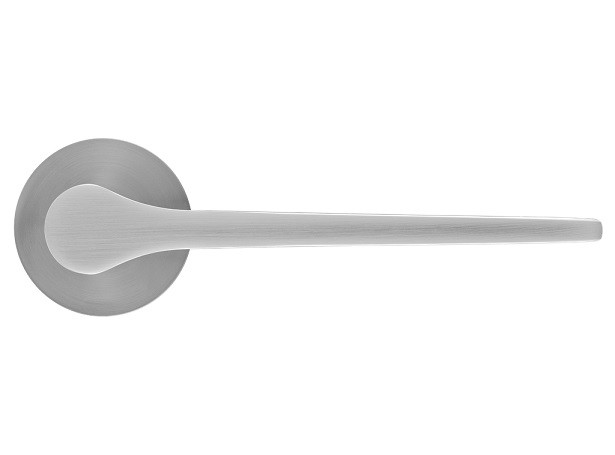 Ручка дверная MORELLY MH-60-R6 MSC LAND сатинированный хром