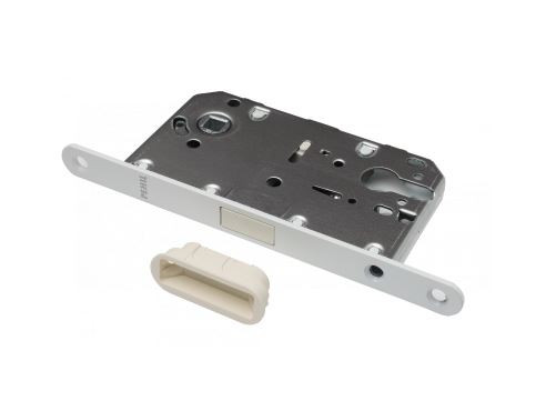 Замок магнитный под цилиндр RENZ INLBM 5085 PL White белый