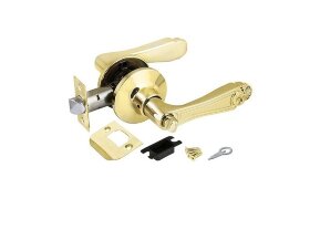 Ручка защелка FUARO 637/BL РB-B фиксатор Золото