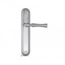 Дверная ручка на планке Fratelli Cattini FOGGIA PL288-CR полированный хром