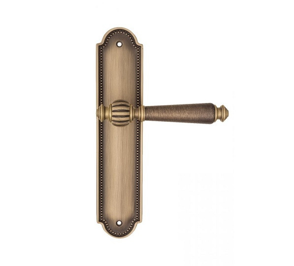Дверная ручка на планке Fratelli Cattini MARANI PL248-BY матовая бронза