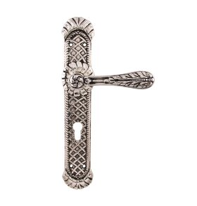 Ручка на планке CLASS 1150/1050 Agata Cyl Серебро 925 + черный под цилиндр