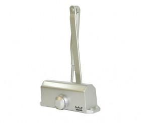 Доводчик дверной DORMAKABA TS 77 EN 2 с рычажной тягой серый