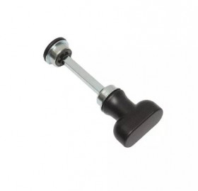 Завертка сантехническая Verum PURE WC полотно 60 мм черный