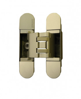 KUBICA 3000 DXSX NS петля скрытая универсальная для дверей с притвором до 10мм МАТ. НИКЕЛЬ 60 кг