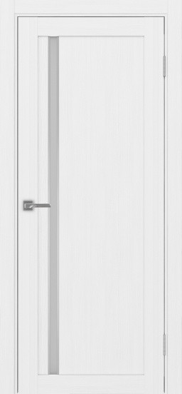 Межкомнатная дверь Оптима Порте Турин_527АПСSC.121 ЭКО-шпон Белый лёд
