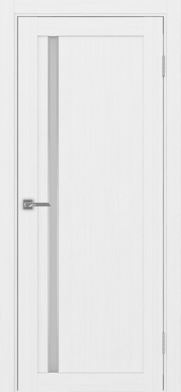Межкомнатная дверь Оптима Порте Турин_527АПСSC.121 ЭКО-шпон Белый лёд