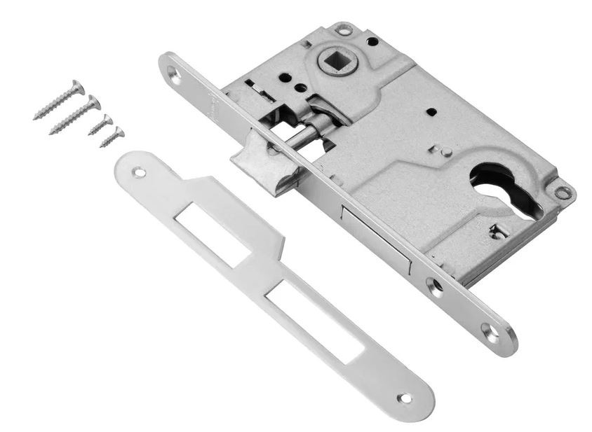 Замок под цилиндр PALIDORE 9171С PC хром блестящий