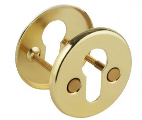 Накладка на цилиндр PALIDORE 030-041 PB золото блестящее