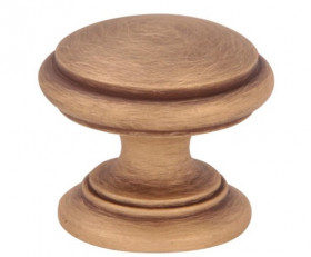 Мебельная ручка MELODIA 805 MAB ROUND CAP D32 mm Матовая бронза