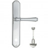 Дверная ручка на планке Venezia CALLISTO WC-2 PL02 полированный хром