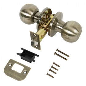 Ручка защелка PUNTO DK672/BL AB-PS без фиксатора бронза