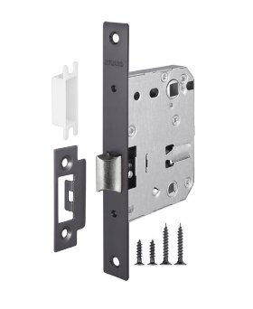 Защелка межкомнатная FUARO F72-50 GR графит