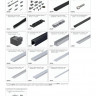 Комплект для телескопического открывания ARMADILLO SLD.Scope.SET5.telescope/80