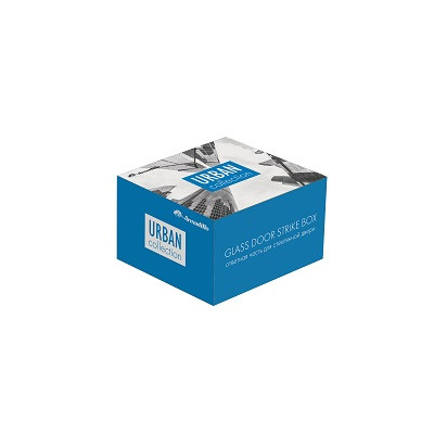 Ответная часть замка на стекло ARMADILLO Space.GL.GK BL черный