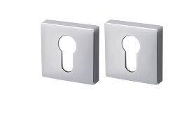 Накладка на цилиндр ARMADILLO CYLINDER ET USQ  CP-8 2 шт Хром