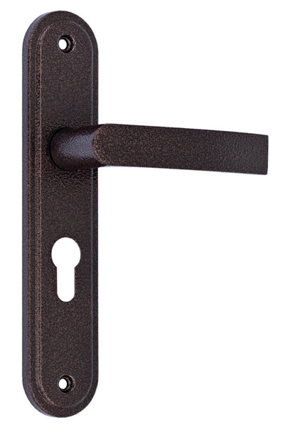 Ручка дверная для МЕТТЭМ ЗВ4 НР0901 (плоская) медный антик