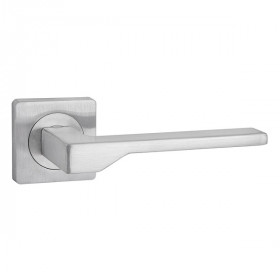Ручка дверная AJAX LEVEL JK SSC-16 сатинированный хром