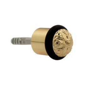 Упор дверной напольный Fratelli Cattini F4 OLV полированная латунь