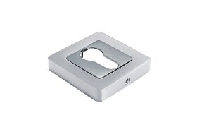 Накладка на цилиндр MORELLI MH-KH-S55 SC/CP матовый хром/полированный хром