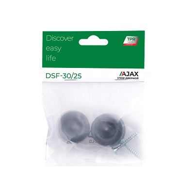 Упор дверной AJAX DSF-30/25 BL черный