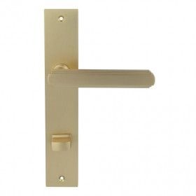 Дверная ручка на планке PORTA DI PARMA Glamour 2417.07.WC Матовое золото
