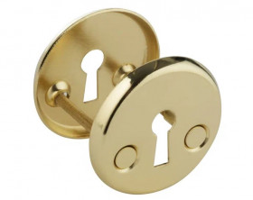 Накладка под флажковый ключ PALIDORE 030-16 PB золото блестящее