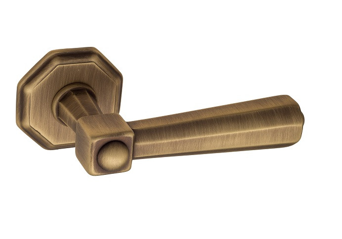 Ручка дверная Venezia FABIANA D85 матовая бронза