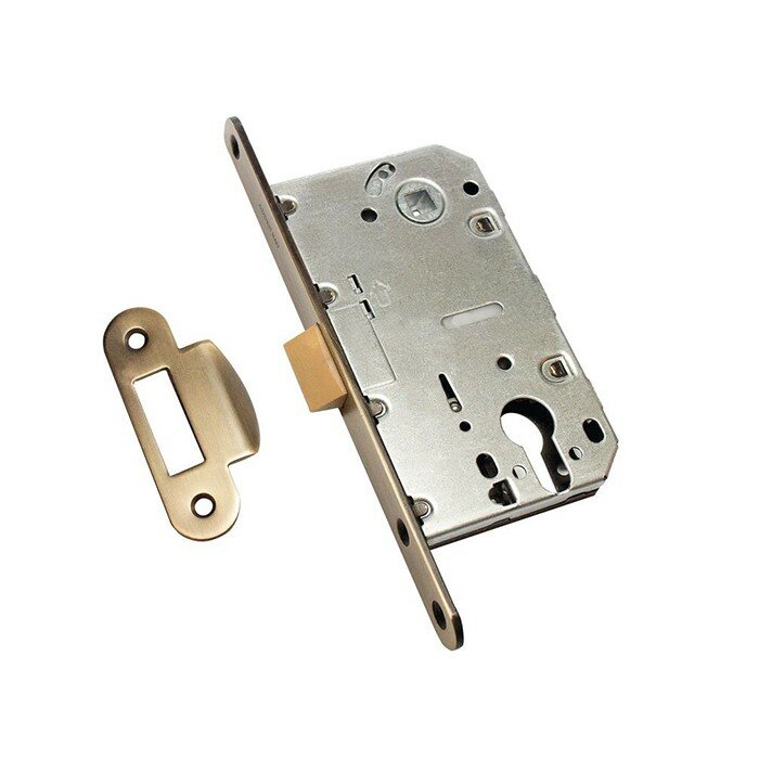 Защелка под цилиндр Adden Bau KEY 418 BRONZE бронза