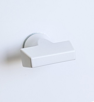 Завертка сантехническая Verum ATLANTA WC белый