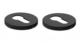 Накладка на цилиндр MORELLI MH-KH-R6 BL черный