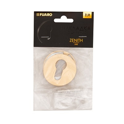 Накладка под цилиндр FUARO ET.R.ZLR52 SSG-39 сатинированное золото