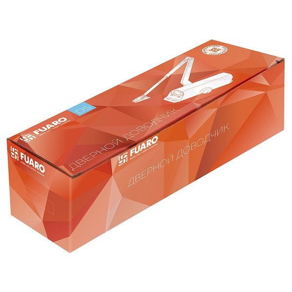 Доводчик дверной FUARO DC-205 BL до 120 кг черный