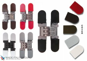 KUBICA 6100 20.BR DXSX петля скрытая мебельная ЧЕРНАЯ универсальная 14 kg