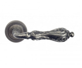 Ручка дверная Venezia MONTE CRISTO D3 античное серебро