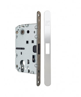 Замок межкомнатный магнитный KOBLENZ SPINOFF Y85 с доводчиком KM.002.CM.A.4.COV.CL хром