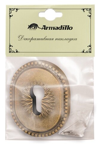 Накладка декоративная на цилиндр ARMADILLO ET-DEC CL (ATC Protector 1) OB-13 Античная бронза
