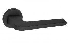 Ручка дверная Fratelli Cattini OKIN 7.7-NM матовый черный