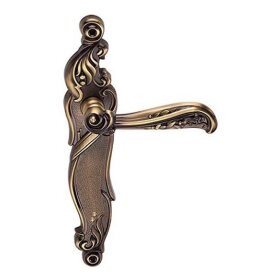 Ручка на планке ARCHIE GENESIS RIZO ANT. COFFEE PS античный кофе Проходная