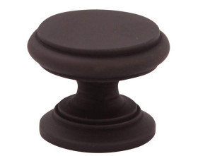 Мебельная ручка MELODIA 804 Flat Cap D32 mm Графит