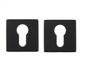 Накладка дверная под цилиндр Venezia CYL-1 FSS черный (2 шт.)