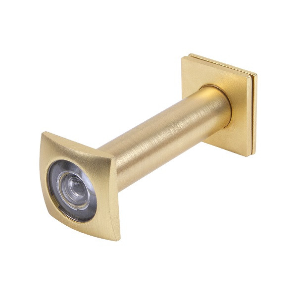 Глазок дверной FUARO DV-Q 4/130-70/Z (VIEWER 4 DVQ) SSG сатинированное золото