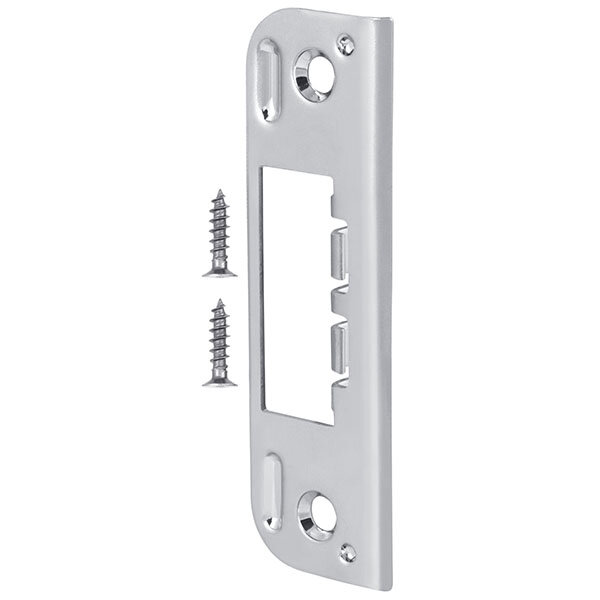 Ответная планка FUARO 045 для дверей без притвора к замкам 2018 и 2014 WC/S-CP хром