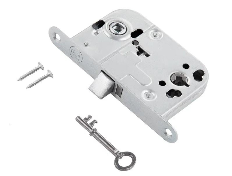 Врезной замок PALIDORE 2014 ZN хром матовый