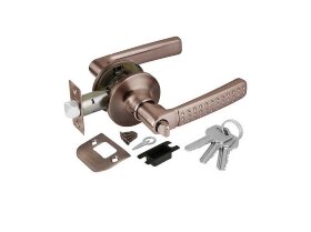 Ручка защелка PUNTO 6026 AC-E ключ-фиксатор Медь