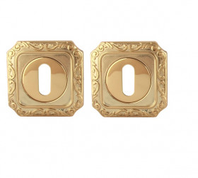 Накладка под ключ буратино MELODIA CAB Q Полированная латунь